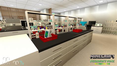 The Hospital Mod Pharmacy Pack Minecraft Mod