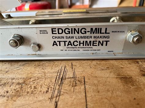 Granberg Mini Edging Chainsaw Mill Modelg555b Ebay