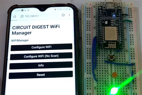 Nodemcu Wifi Manager To Scan And Connect To Wi Fi Networks