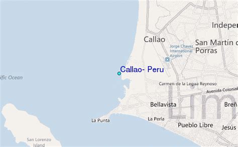 Callao Peru Tide Station Location Guide