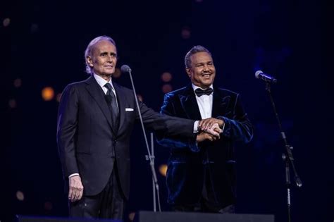 Saudi Star Mohammed Abdu Performs With Spanish Tenor Jose Carreras At