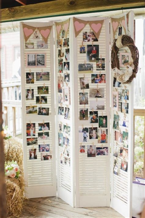 Photo wall display inspiration wedding photo display wedding pictures home deco wall canvas wedding wall decor home decor. 21 Fabulous wedding photo display ideas reception