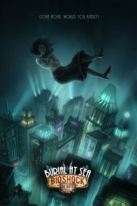 Bioshock Poster By Lnsan1ty I Think It Would Have Sounded Better With Would You Kindly Come