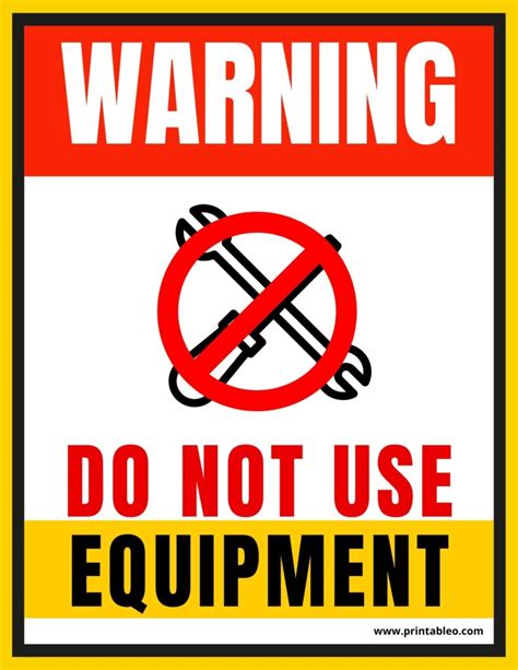 34 Printable Do Not Use Signs Download Free Pdfs