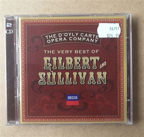 The Very Best Of Gilbert And Sullivan Cd Jun 2011 2 Discs Decca For Sale Online Ebay