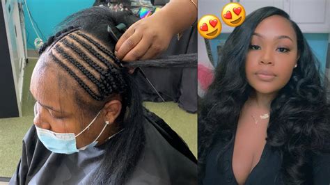 Best Braid Foundation For Side Part Sew In Updated Youtube