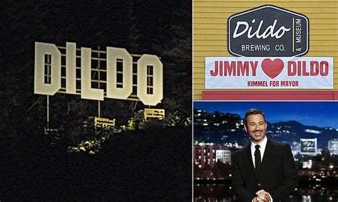 Jimmy Kimmel Puts Canadian Town Of Dildo On The Map With Huge Hollywood Esque Sign