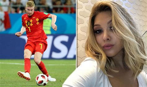 Can't wait for forever, this is just the beginning. De Bruyne wife Michele Lacroix throwback picture before ...