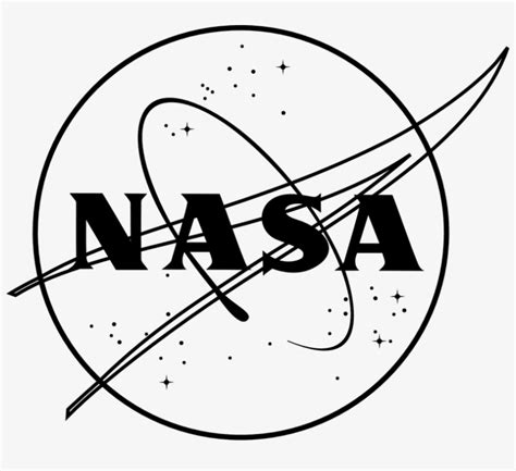 Nasa dryden flight center logo, svg. Images Of Easy To Draw Nasa Symbol - Nasa Black And White ...