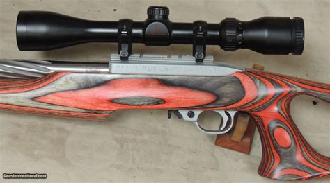 Ruger Custom 1022 22 Lr Caliber Rifle With Shaw Barrel And Thumbhole Stock Sn 258 01664