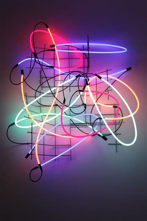 Installation And Sculpture Keith Sonnier Neon Light Art Neon Art