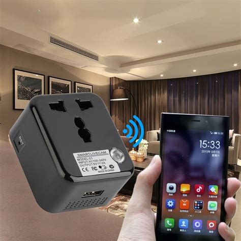 Spy Plug Wi Fi Charger With Video Recorder Live Monitoring