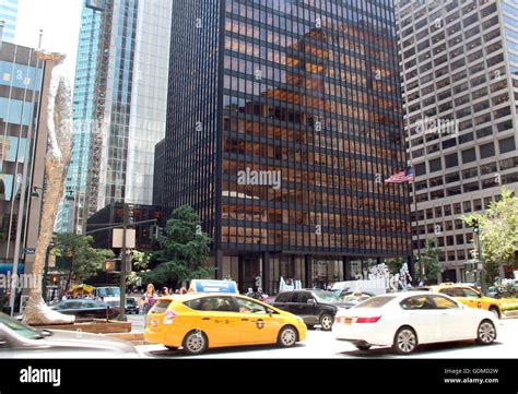 New York Us 12th July 2016 The Seagram Building Contains The