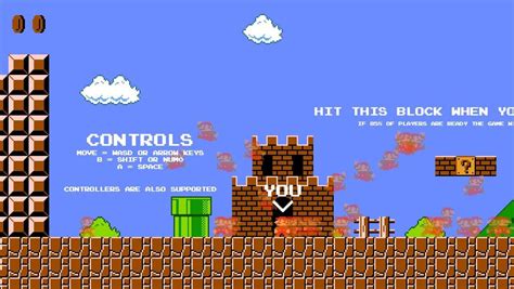 This Super Mario Battle Royale Game Challenges You To Outrun 74 Other