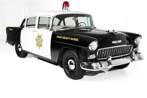 1957 Chevrolet Bel Air Police Car V8 New Chrome