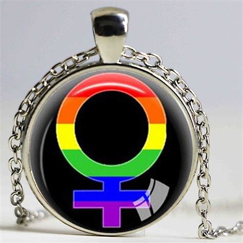 Wholesale Gay Pride Necklace Same Sex Lgbt Jewelry Gay Lesbian Pridewith Rainbow Love Wins T