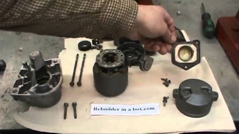 How To Rebuild A Denso Starter Youtube