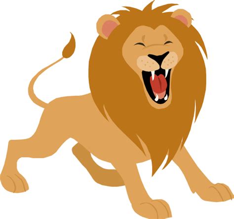 Angry Lion Cartoon Clipart Best