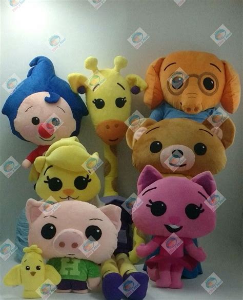 Peluches Plim Plim Y Amigos Personajes Nesho Arafa Acuarela Hoggie Bam