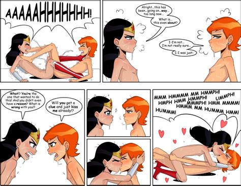 Gwen Vs Diana Ben Wonder Woman Porn Cartoon Comics