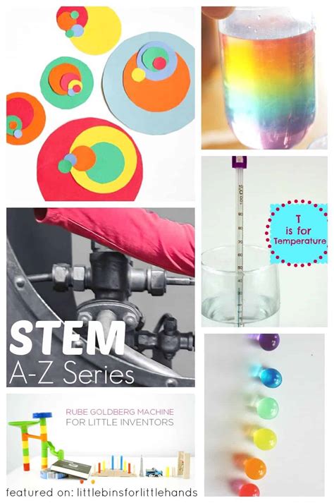 While i love technology for the kids, i also don't want them just staring at a screen for hours either. Kids STEM Activities A-Z Science Tech Engineering Math
