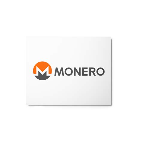 Metal Monero Logo Moneromerch