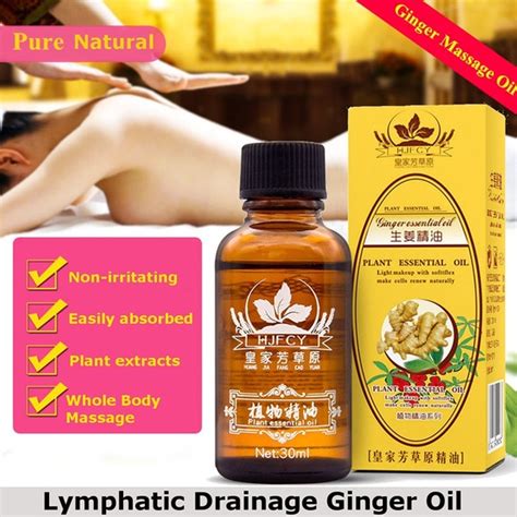 lymphatic drainage ginger oil buy today save 85 wowelo