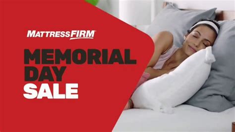 Mattresses made for bases flex without shifting the inner materials or weakening the structure. Mattress Firm Memorial Day Sale TV Commercial, 'King for a ...