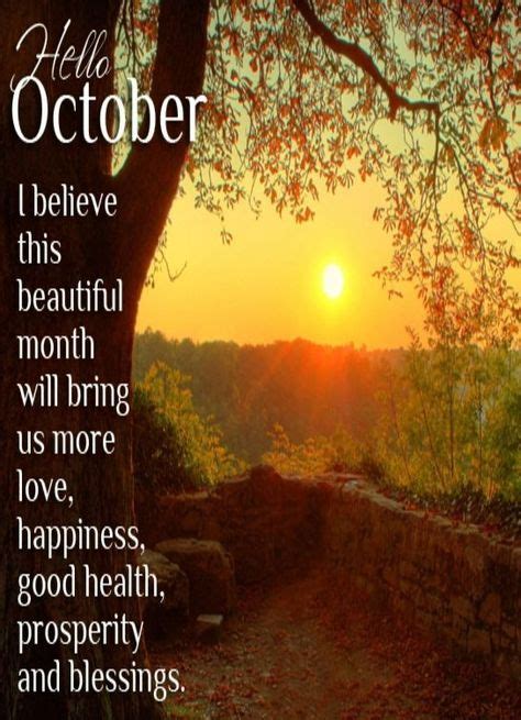 29 Best Welcome October Images And Quotes Images Welcome October