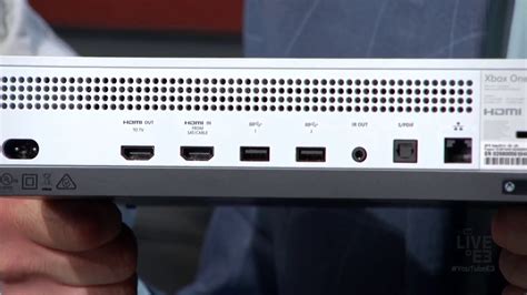 Xbox One S Console Has No Kinect Port Requires Usb Adapter Update