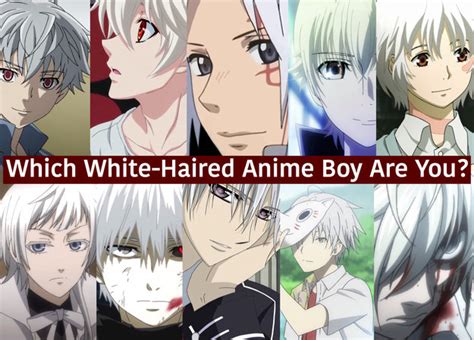 Which White Haired Anime Boy Are You