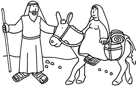 Sunday School Christmas Coloring Pages At Free