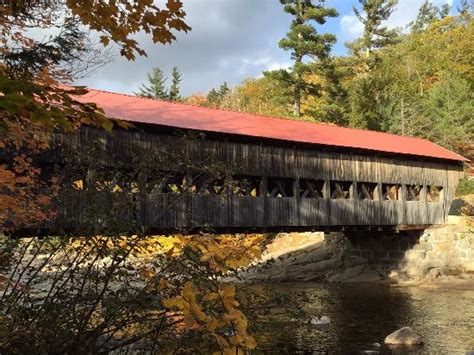 Albany Covered Bridge Picture Of Kancamagus Highway North Conway