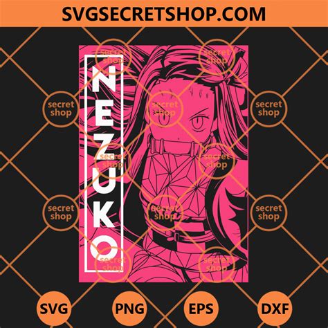 Nezuko Demon Slayer Svg Nezuko Kamado Svg Casual Nezuko Kimetsu No