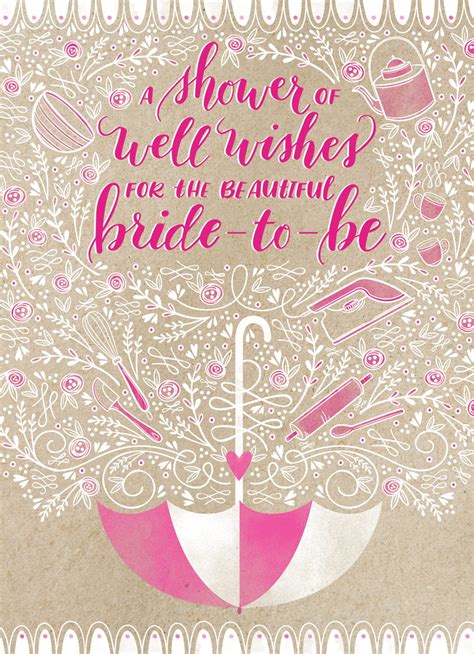 Bridal Shower Cards Personalized Greeting Cards By