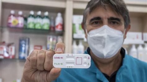 Las Farmacias De La Región Comienzan A Recibir Los Tests Combinados De