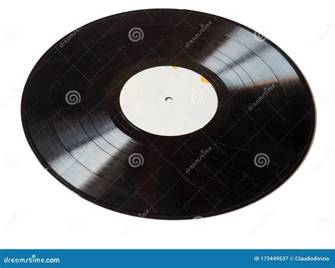 Broken Vinyl Record Stock Image Image Of Recording 173449537