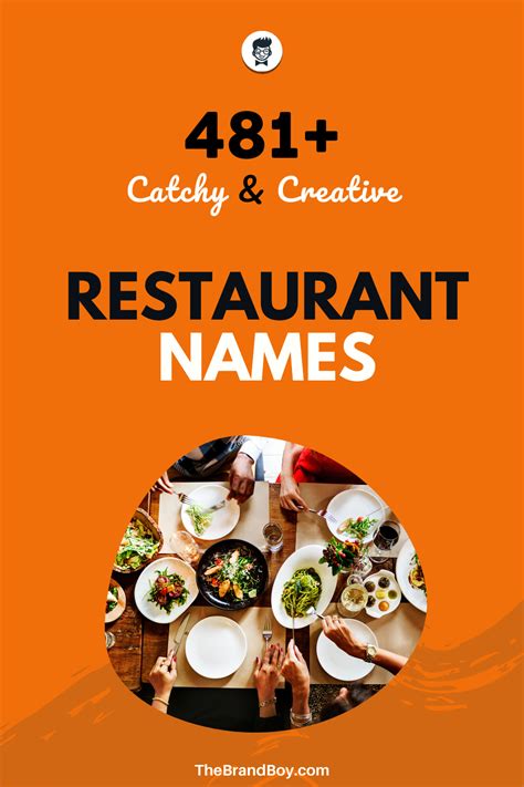 1050 Catchy Restaurant Names Ideas Examples Generator Restaurant