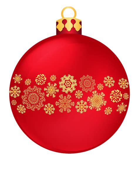 Single Red Christmas Ball Png Photos Png Mart