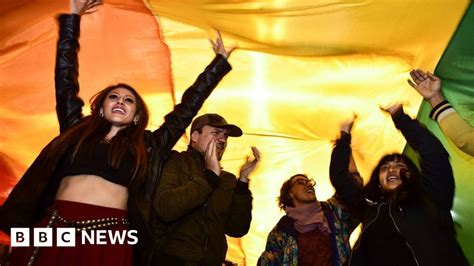 Ecuadors Top Court Approves Same Sex Marriage Bbc News