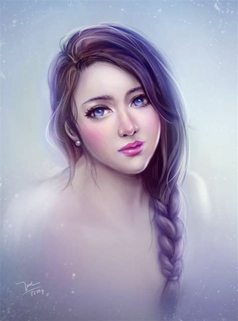 Frozen Girl By Tinytruc On Deviantart