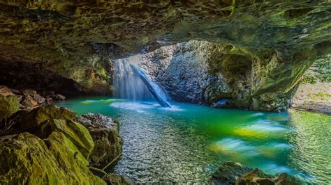 The Cave Of Natural Bridge Springbrook National Park Queensland