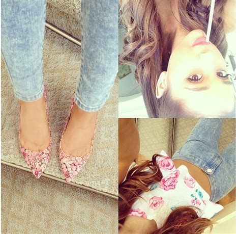 Ariana Grande Outfit And Shoes Fashion Beauty Womens Fashion Girly