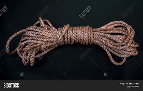 jute bondage rope image and photo free trial bigstock