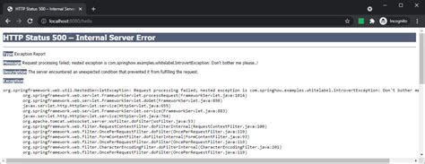 Whitelabel Error Page In Spring Boot Complete Guide Springhow