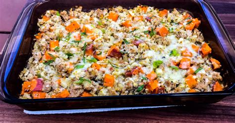 How to make ground turkey casserole. Turkey Tomatillo Casserole (with Riced Cauliflower and Sweet Potatoes) - The Real Food Effect