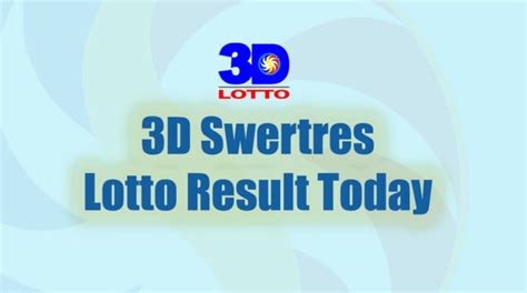 It gives players a chance to win the main jackpot prize that starts at $5 million and grows until somebody wins! 3D Lotto Result Today July 7, 2021 Wednesday Based on 2PM ...