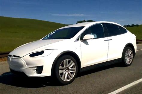 Tesla Model X Crossover Spotted Testing In California