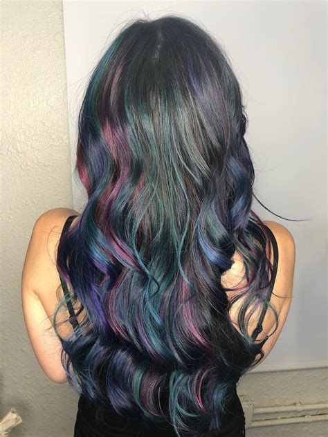 mermaid multi color by kristen alchemyorlando hair styles hair color beautiful hair