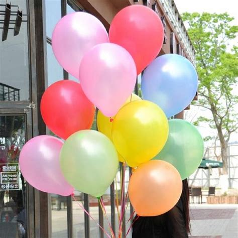 Latex Balloon 100pcslot Latex Inflatable Birthday Party Decoration